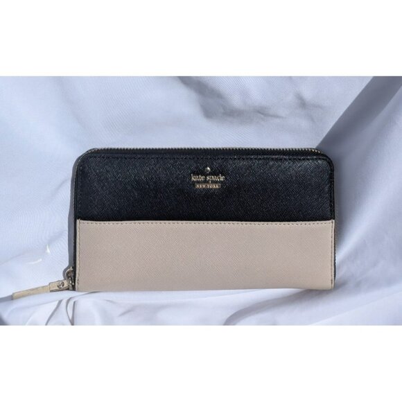 Kate Spade Cameron Street Lacey Zip Continental Wallet PWRU5073 Color Block - Picture 1 of 9